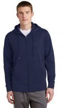 Sport-Tek® Sport-Wick® Fleece Full-Zip Hooded Jacket